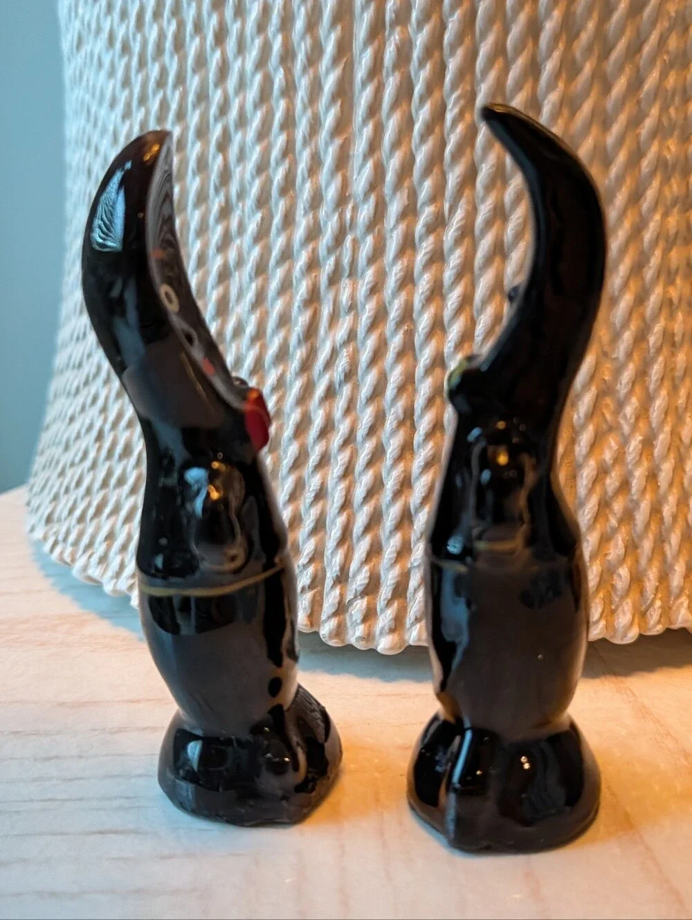 1950's vintage ANTHROPOMORPHIC FORK SPOON salt and pepper shaker set